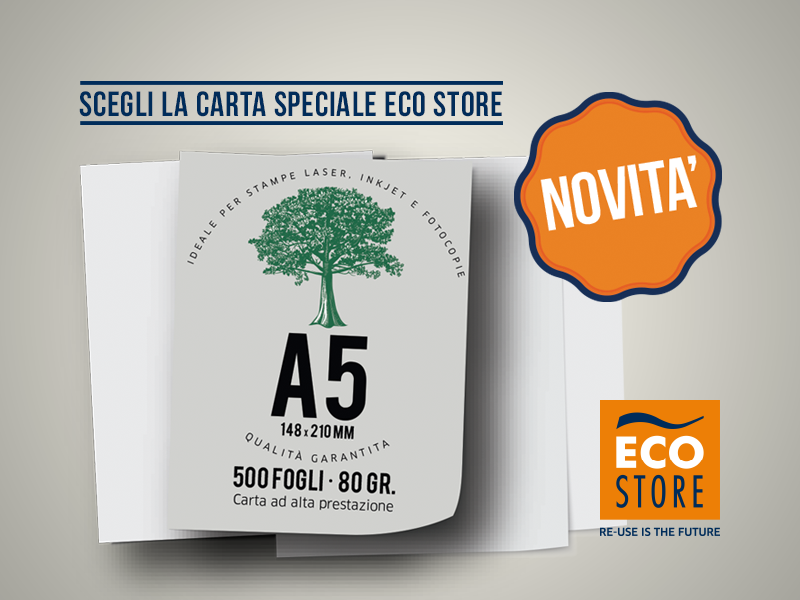 Carte per stampa e fotocopie - Eco Store Curno Seriate - Vendita